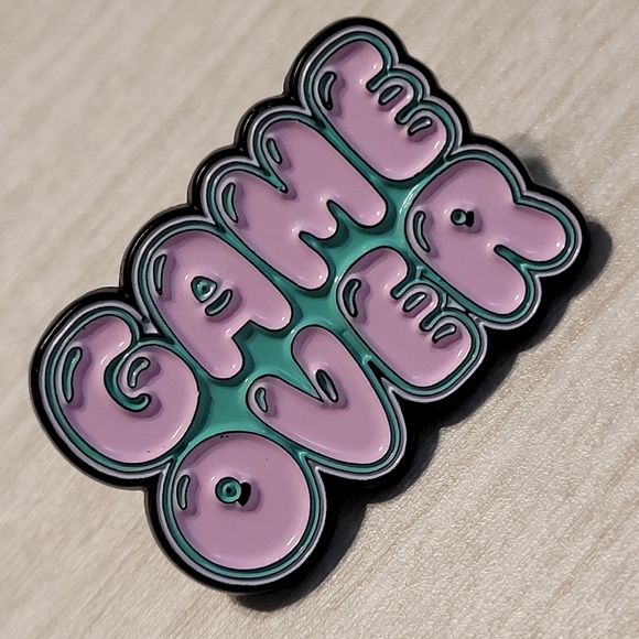 Game Over Enamel Pin - Picture 3 of 8